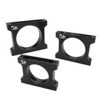 High Quality RJX 30mm 40mm 50mm UAV Drone Clamp Carbon Fiber Pipe Aluminum Clamps Wholesale Price Square Round Pipe Clamps